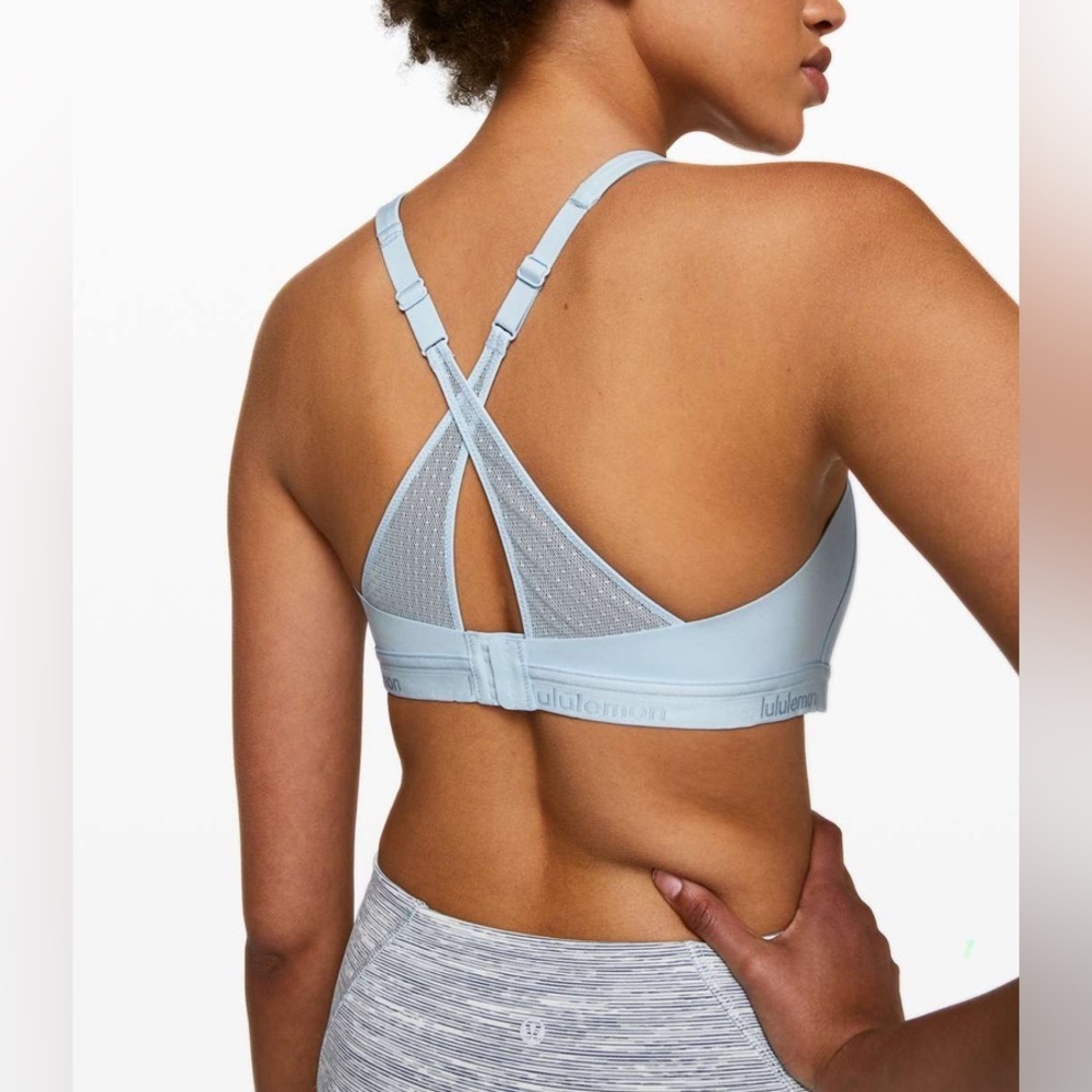 NEW LuluLemon Athletica UP FOR IT Breezy Medium Support workout yoga bra 36C - Picture 4 of 7